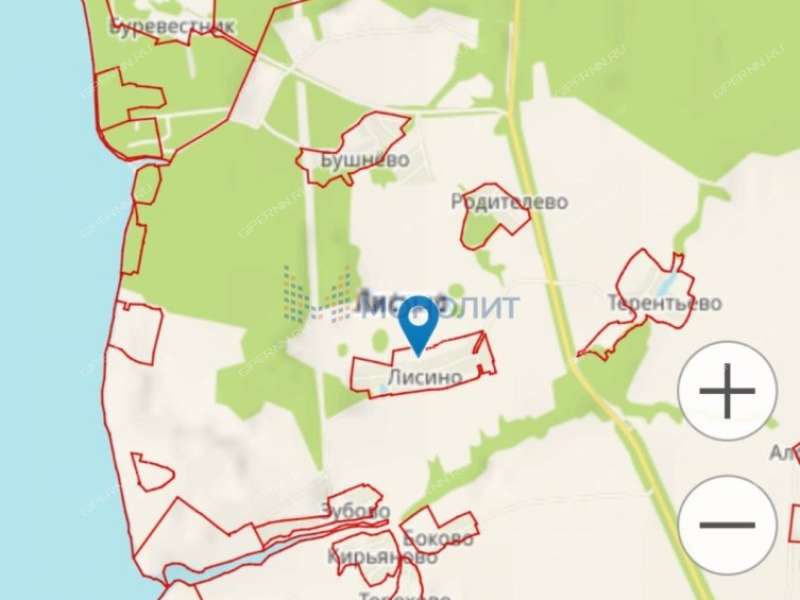 земельный участок 15 соток - деревня Лисино