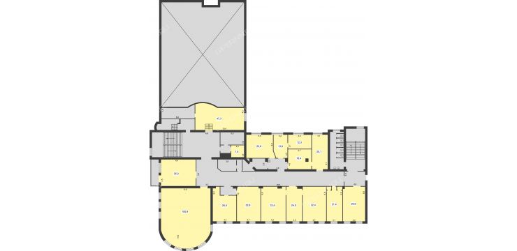 tehnocentr-gagarina-prospekt-168 планировки офисного центра фото