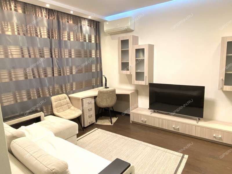 однокомнатная квартира на Волжской набережной дом 8 к2