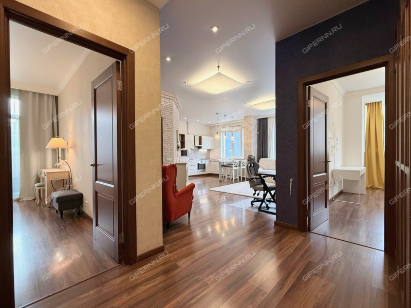 трёхкомнатная квартира на улице Тимирязева дом 41