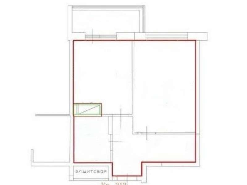 однокомнатная квартира на улице Маршала Баграмяна дом 3
