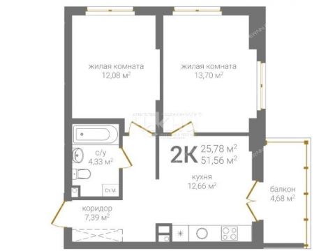 2-komnatnaya-ul-2-ya-oranzhereynaya фото