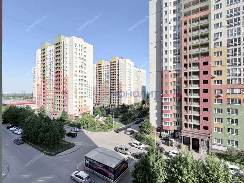 однокомнатная квартира на Первоцветной улице дом 4 к2