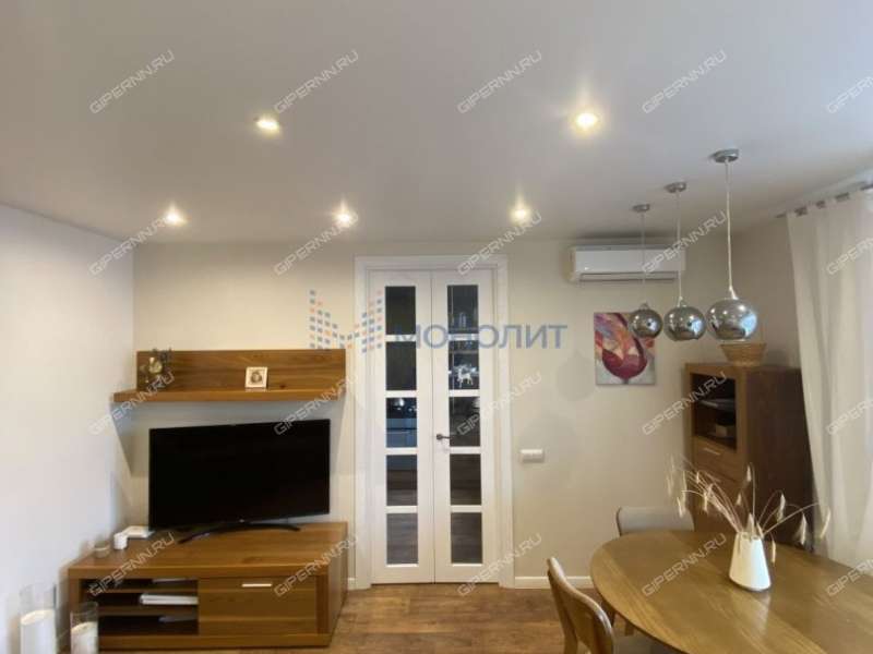 трёхкомнатная квартира на улице Галкина дом 13 город Дзержинск