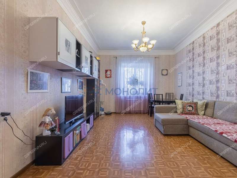 трёхкомнатная квартира на улице Генкиной дом 33/59А
