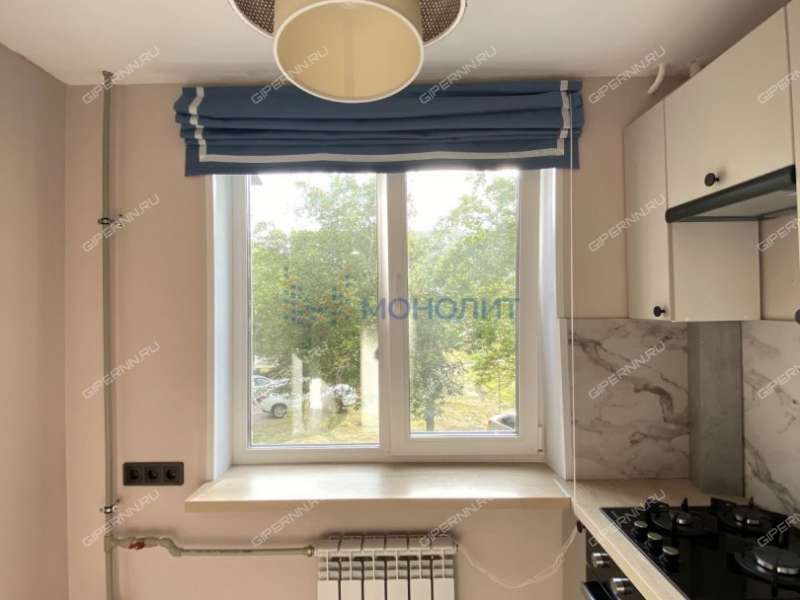 двухкомнатная квартира на проспекте Циолковского дом 73А город Дзержинск