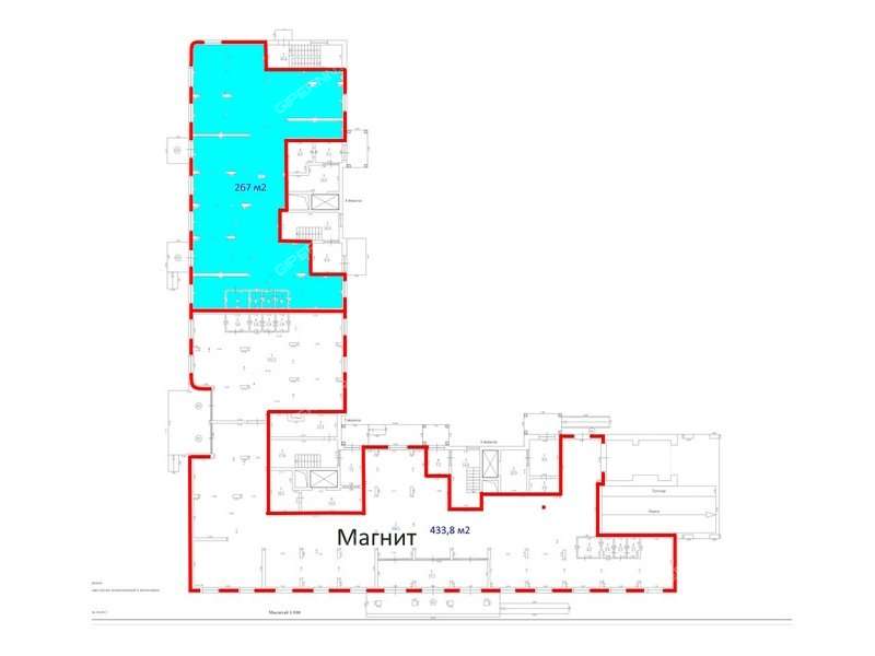 помещение под торговую площадь на проспекте Кирова