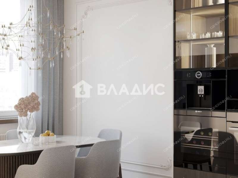 трёхкомнатная квартира на улице Лесной Городок дом 7Б
