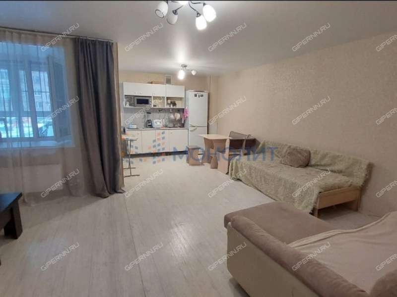 двухкомнатная квартира на улице Василия Иванова дом 23А