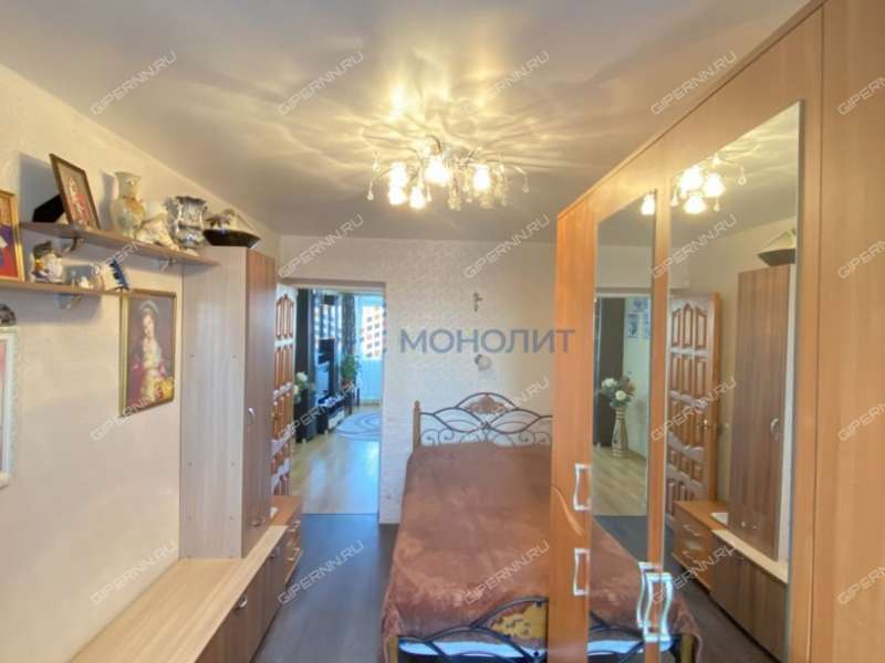 трёхкомнатная квартира на проспекте Циолковского дом 73 город Дзержинск