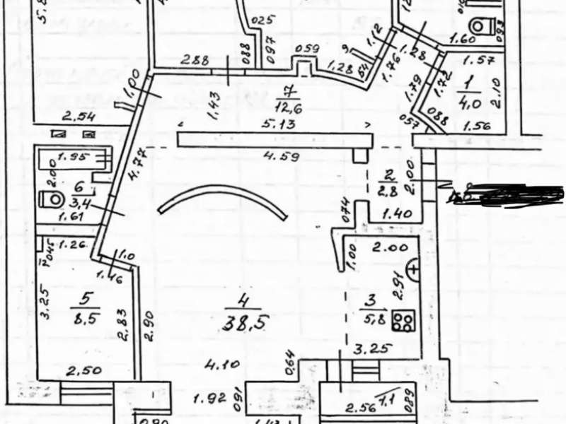 пятикомнатная квартира на Ошарской улице дом 88 к1